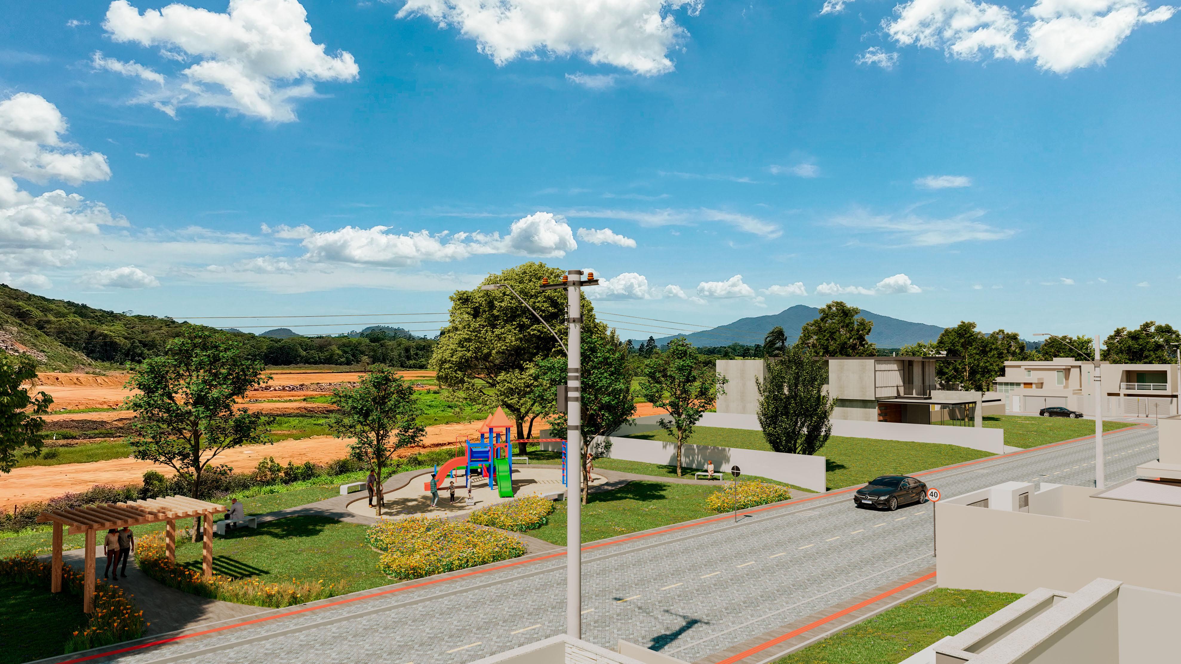 O Flora Park nasce em uma das regiões que mais crescem em Tijucas, unindo tranquilidade, infraestrutura completa e uma localização estratégica para quem pensa no presente e no futuro. — foto 3